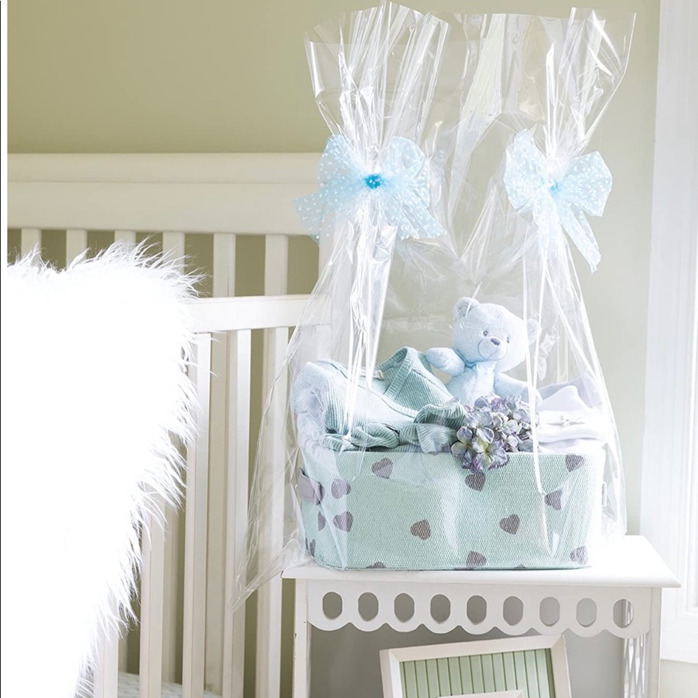 Clear Basket Bags